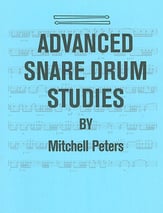 ADVANCED SNARE DRUM STUDIES cover